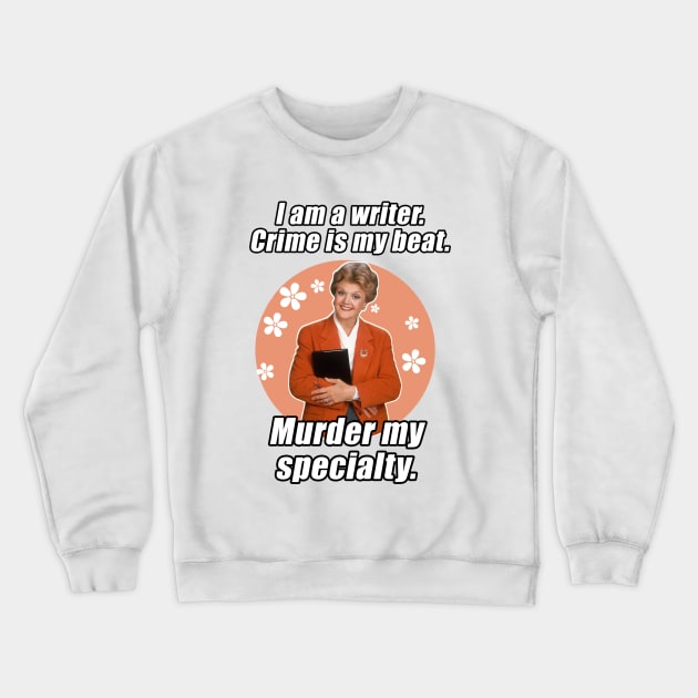 jessica fletcher Crewneck Sweatshirt by aluap1006